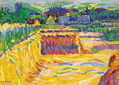 The Loam Pit Ernst Ludwig Kirchner